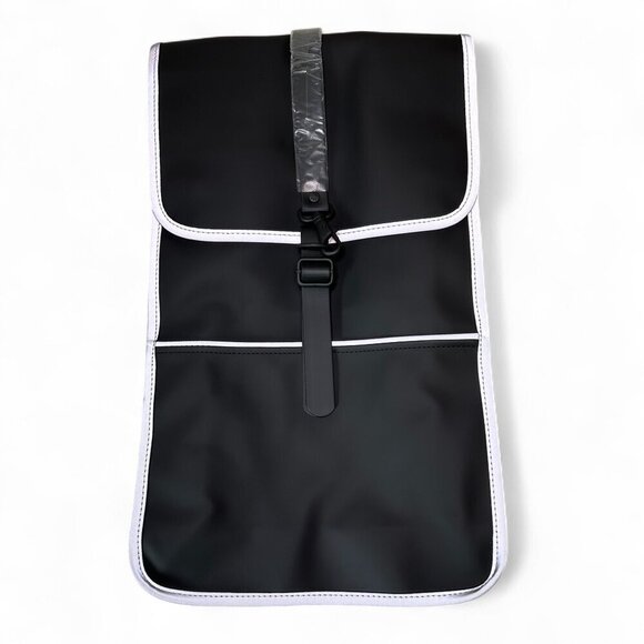 Rains Backpack Black Reflective - NWT Unisex, Waterproof - Picture 1 of 15